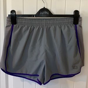 Grey and purple Victoria Secret shorts
